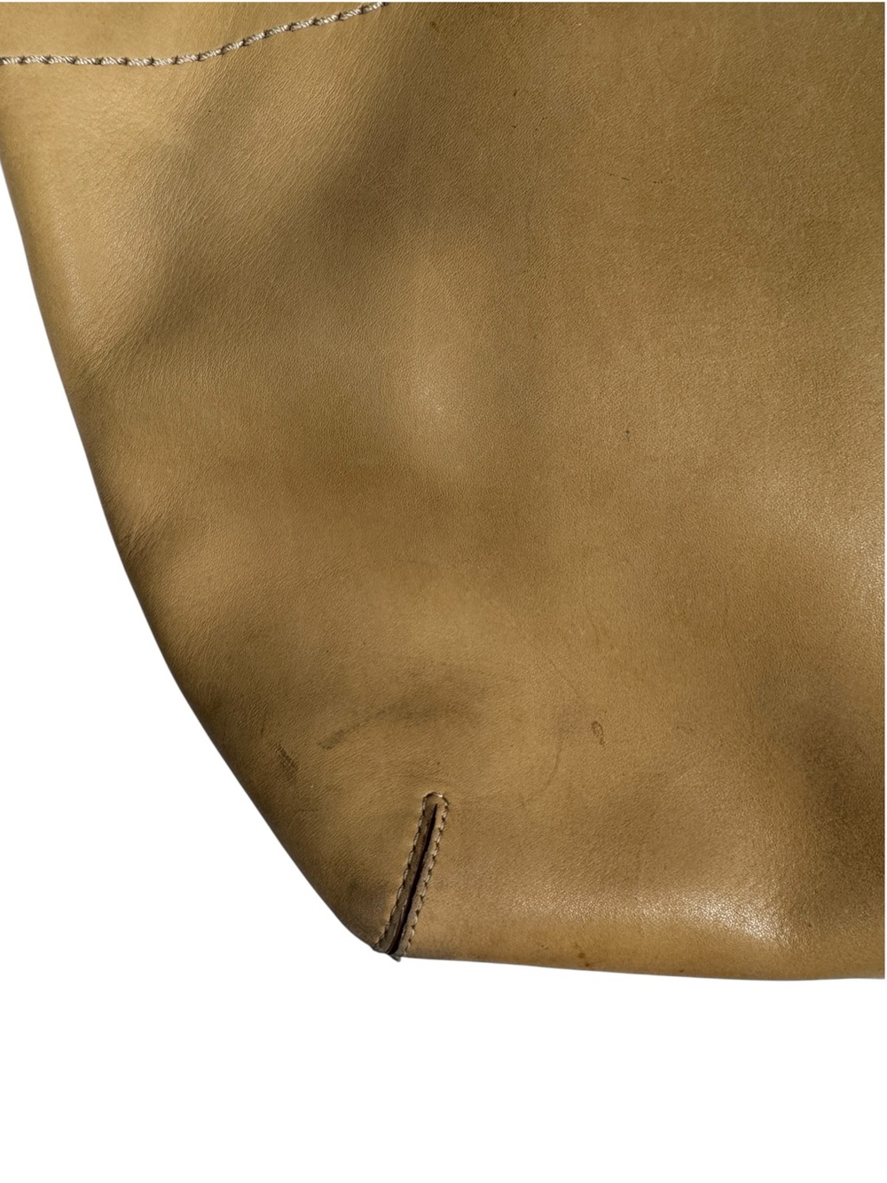 Coach Bleecker Legacy Tote, Tan Leather - Picture 3 of 16